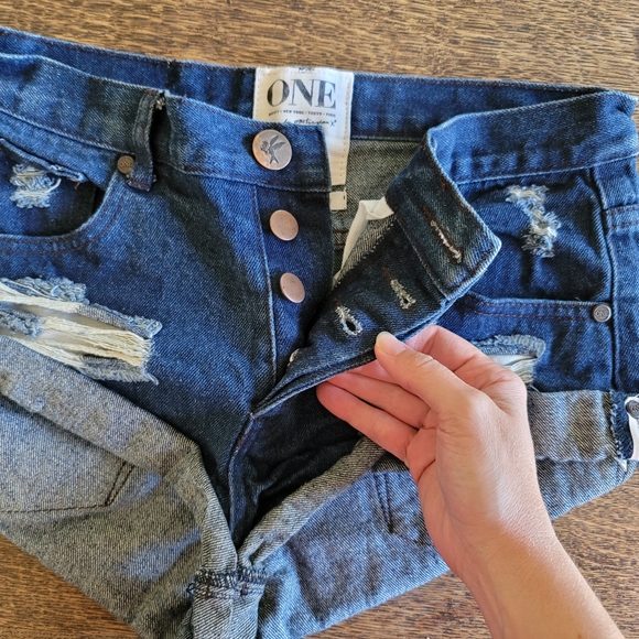 One Teaspoon Bandits Shorts - Picture 6 of 7